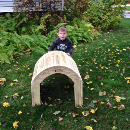 Diy outdoor play tunnel outlet